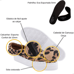 Slip On Animal Print Onça Tenehi