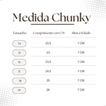 Tênis Urbano Caixa Alta Chunky Cadarço Adicional Branco - Cinza