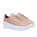 Tênis Plataforma Flatform Nude Tenehi