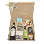 CESTA GOURMET SILVER PRIME - CAIXA M KRAFT - (07 ITENS)