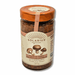 MOLHO DE TOMATE PESTO DE COGUMELOS ORGÂNICO - SOLARIUS - 320G.