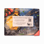 RAVIOLI DE ABÓBORA AO SUGO ORGÂNICO - PRIMA LINEA - 350G.