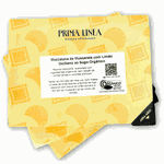 MEZZALUNA MUSSARELA COM LIMÃO SICILIANO AO SUGO ORGÂNICO - PRIMA LINEA - 350G.