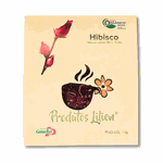 CHÁS DE HIBISCO ORGÂNICO - PRODUTOS LILIEN - 15G.
