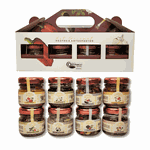 KIT GOURMET PESTOS E ANTEPASTOS ORGÂNICO (8 UNIDADES) - SOLARIUS - 8X30G.