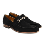 58875TW-Sapato Social Masculino feito a mão em couro Loafer premium 58875 Preto