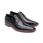 60020TW-Sapato Social Masculino feito a mão em couro Loafer premium 60020 Preto