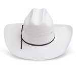 Chapéu Palha Bangora Texas Rangers - Branco