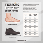 Coturno Casual Zebu Original 74090 Mustang Graxo