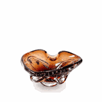 Centro de Mesa Treviso Murano Lilás 22cm