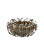 Centro de Mesa Mini Murano Dinant Ônix Ouro 24k