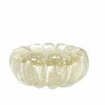 Centro de Mesa Mini Murano Dinant Quartzo Pérola Ouro 24k