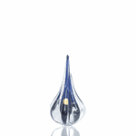 Gota Cristal Murano Fênix P Azul Nightly