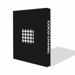 Caixa Livro Book Box Chanel Efeito Maxi