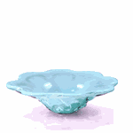 Centro de Mesa Mini Murano Mars Azul Âmbar