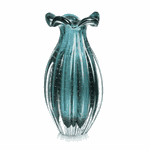 Vaso Murano Trouxinha Rose Intense Âmbar 24cm