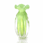 Vaso Murano Trouxinha Rose Intense Âmbar 24cm