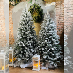 Árvore de Natal Pinheiro Flocado com 2,10m 