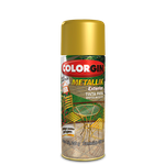 SPRAY METALLIK EXTERIOR OURO 350ML COLORGIN