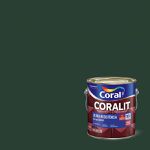 TINTA ESMALTE BRILHANTE VERDE COLONIAL ULTRA RESISTENCIA 3,6L CORALIT