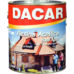 RESINA ACRÍLICA BASE ÁGUA INCOLOR 3,6L DACAR