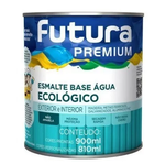 Tinta esmalte brilhante preto água futura 0,9l