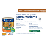 Verniz Marítimo Base Água Acetinado 900ML - Sparlack