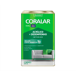 Tinta acrílica econômica fosco 18L Coralar