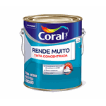 Tinta acrílica fosco 3,6L Coral Rende Muito