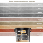 Revestimento cimento queimado 5,6kg - Maza