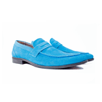 Sapato Mocassim Casual Masculino Azul
