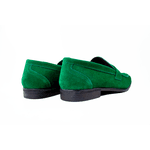Sapato Mocassim Casual Masculino Verde