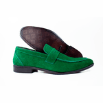 Sapato Mocassim Casual Masculino Verde