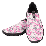 Sapatilha Aquática Esporte Náutico Neoprene Rosa Branco