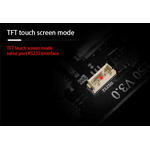 Painel de controle Bigtreetech TFT50 V3.0 (Duplo sistema de operação)
