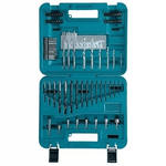 Jogo De Brocas E Pontas 77 Peças - Makita D-47226