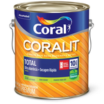 ESMALTE CORALIT SECAGEM RAPIDA BASE AGUA ACETINADO PLATINA 3,6L CORAL