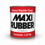 MASSA RÁPIDA CINZA 1/4 MAXI RUBBER