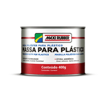 MASSA POLIÉSTER P/ PLÁSTICOS 400 GRS MAXI RUBBER