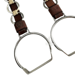 Jogo de Arreio Luxo - Fivela Ferradura - Estribo Sapata