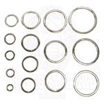 Argola Chata Inox N° 14