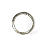Argola Chata Inox N° 22