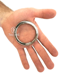 Argola Chata Inox N° 22