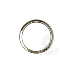 Argola Chata Inox N° 23