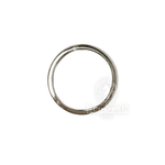 Argola Chata Inox N° 25