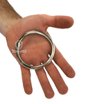 Argola Chata Inox N° 25