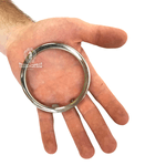 Argola Chata Inox N° 26