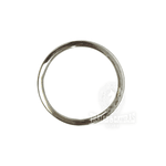 Argola Chata Inox N° 27