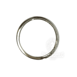 Argola Chata Inox N° 27