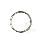 Argola Chata Inox N° 28